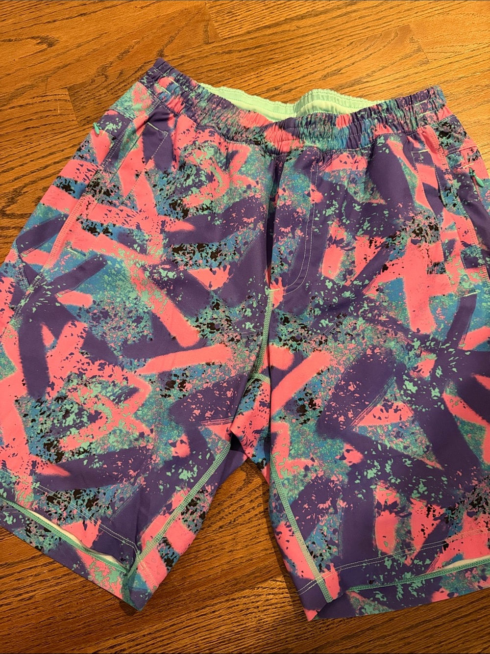 Birddogs Classic Baysiders Multicolor Lined Shorts Size med long